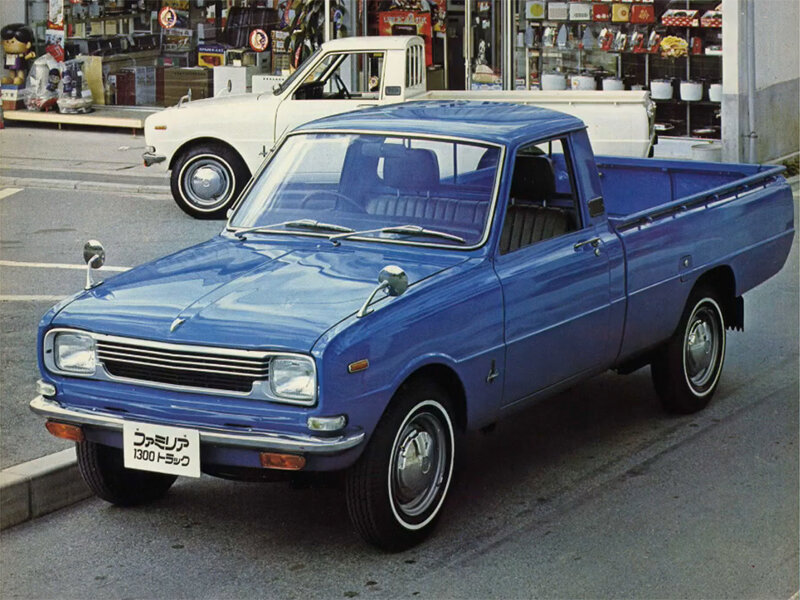Mazda Familia (FA2T55, FA2T65) 2 поколение, 3-й рестайлинг, пикап (09.1973 - 04.1980)